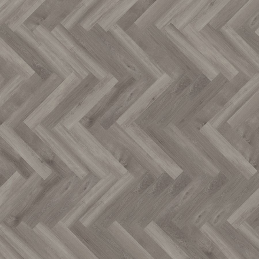mFLOR Parva Broad Leaf Grey Sycamore Dryback PVC Visgraat